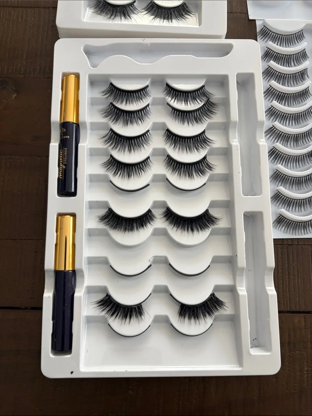 lot of assorted eyelashes unused